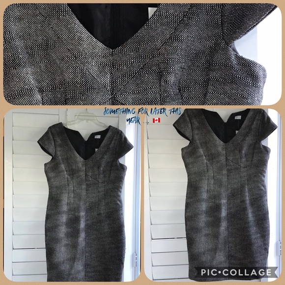 NWT Grey and black dress - Picture 2 of 16